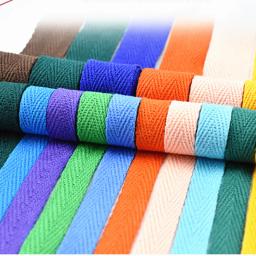 5yards/Lot 10mm 20mm 100% Cotton Ribbon Handmade Hserring Bone Ribbon For Apparel Sewing Fabric DIY Christmas Decoration