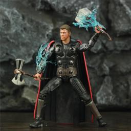 Marvel Avenger THOR 7" Action Figure Odinson Chris Hemsworth With StormBreake Mjollnir Endgame Infinity War Legends Doll ZD Toys