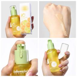 Green Orange VC Serum Light Spot Repair Whitening Brightening Hydrating Moisturize Fade Acne Marks Skin Care 50ml