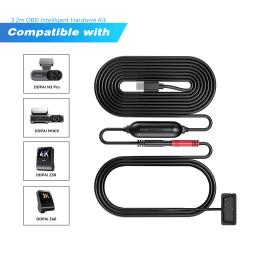 DDPAI Dash Cam Smart OBD Hardware Kit Compatible with Models N1 Dual, N3 Pro, N5 Dual, Z40, Z50, Enable 24 Hours Parking Monitor