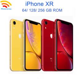 Original Apple iPhone XR 64GB 128GB 256GB ROM 3GB RAM IOS Face ID NFC  6.1" Liquid Retina 4G LTE Factory Unlocked Mobile Phone