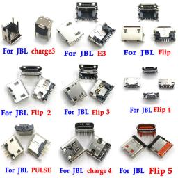 1PCS For JBL Charge 3 4 E3 Flip 2 3 4 5 PULSE Bluetooth Speaker USB Connector Micro TYPE-C Charging Port Socket Power Plug Dock