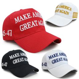 2024 Donald Trump Merchandise MAGA American Trucker Hat Great Again Make America Great Again Slogan USA Flag Baseball Cap