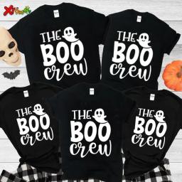 Pumpkin Print Family Matching Clothes Mother Father Daughter Son Kids Baby T-shirt Romper Thanksgiving Halloween Tshirt Tops Tee