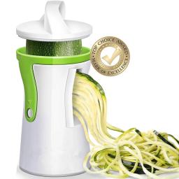 Heavy Duty Vegetable Spiralizer Slicer Portable Blades Spiral Slicer Cutter Zucchini Pasta Noodle Peeler Spaghetti Spiral Slicer