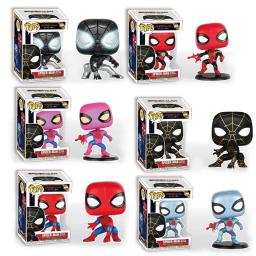 Pop Spider-Man Heroes Are Homeless Peter Parker Mysterio GWEN Venom Vinyl Action Figures Collectible Model Toys Gift