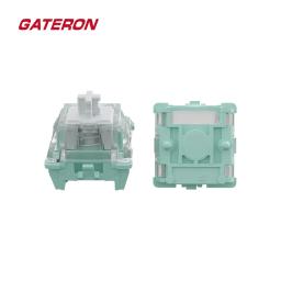 Gateron Magnetic Jade Switch Linear for Magnetic mechanical keyboard HIFI Pre Lubed SMD Hall Sensor Pre Travel Freely setting