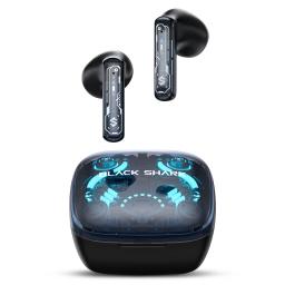 Black Shark Lucifer T15 True Wireless Gaming Earbuds, Bluetooth 5.3with Gaming/Music Mode, 30 Hours of Playtime