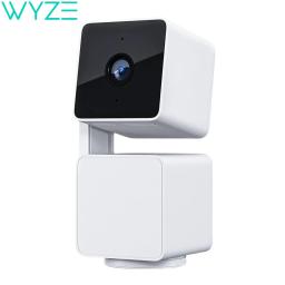 Wyze Cam Pan v3 Indoor/Outdoor 1080p Smart Security Camera, Color Night Vision, 2-Way Audio, Works with Alexa & Google Assistant