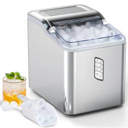 China's Best-Selling Electric Intelligent Portable Home Ice Maker Custom Mini Ready-To-Eat Ice Self-Cleaning Ice Maker