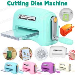 Die Cutting Embossing Machine Scrapbooking Cutter Die-Cut Paper Cutter Dies Paper Card Cutting Embossing Machine DIY Craft Tool