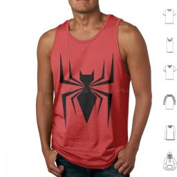 Battle Ready Spider Tank Tops Print Cotton Spider Armor Sinister Six Peter Parker Comic Comics Cartoon Man Tracer