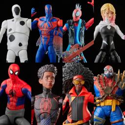 Marvel Legends Across The Spiderverse Peter Paker Gwen Spot Miles 2099 Spider Punk  Wave 6" Action Figure