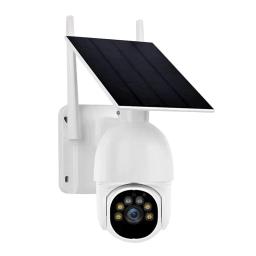 360° View Camera 4G GSM Security Camera Home Security Siren Capabilities Ultra-low Power Standby 2K Resolution