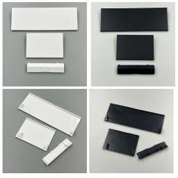 1set Black White For Nintendo Wii Console Door Covers Flap Replacement Panel Set