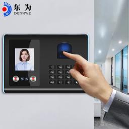 Face & Fingerprint  Employee Attendance Time Attendance Device Recorder for Business FA01