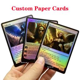 Customization of Board Game MGT Cards Playing Card Proxy High Qualily of Printing Letters Paper Cards Making Fun Deck