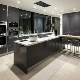 Complete kitchen cabinets with smart doors and ready-made kitchen modular islands