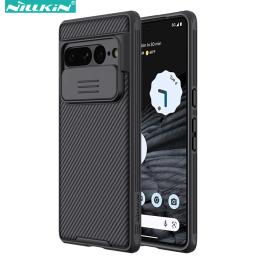 Nillkin Case for Google Pixel 8 Pro / 7 Pro / 7A / 6A, Premium Upgraded Shockproof Phone Cases with Slide Camera Cover