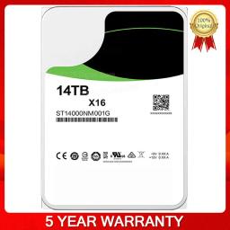 Hard Disk ST14000NM001G 7E8 14TB 512n SATA 256MB HDD Cache 3.5-Inch Enterprise Hard Drive HDD 14TB 7200RPM Mechanical Hard Disk