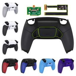 eXtremeRate Back Paddles Remappable Rise Remap Kit for PS5 Controller BDM-010 & BDM-020, Upgrade Board Back Shell Back Buttons