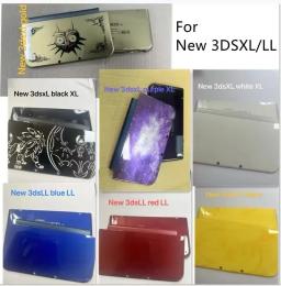 Replacement Top and Bottom Cover Shell For New 3dsXL LL Upper and Down Faceplate For New 3ds XL/LL Case