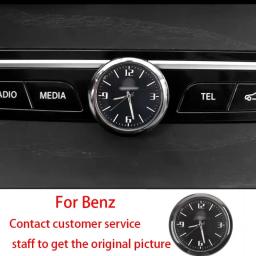 Ready To Use Central Control Clock Watch IWC For Mercedes-Benz C E-class  GLB GLC Interior Supplies Decoration