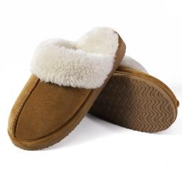 Crestar Women's Fuzzy Memory Foam Slippers Fluffy Winter House Shoes Indoor and Outdoor Lovers Warm Slippers With Good Wrapping