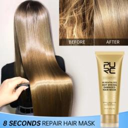 8 Seconds Professional Repair Damaged Dry Frizy Hair Mask Magic Shiny Soft Hair Care Smoothing Treatment Moisturizing Cream