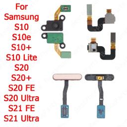 Finger Print Scanner Flex Cable For Samsung Galaxy S10 Lite S10+ S10e S20 FE S20+ Plus S21 Ultra 5G Fingerprint Sensor Parts