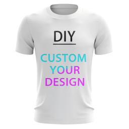 DIY Personalized Custom 3D Printed Men's Casual Fashion T-shirt Summer Short Sleeve Crewneck Top Boys Streetwear Harajuku Tees