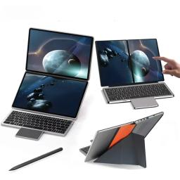 Laptop Intel I3 1215U 16GB DDR4L 512G SSD Touch Dual Screen Laptops 10.95+10.95" Inch IPS FHD Display WIFI6 1920*1200 Notebook