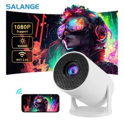 Salange M10 Smart Projector MINI Portable WIFI Wireless Same Screen for SAMSUNG Android Apple Phones Home Cinema Support 1080P