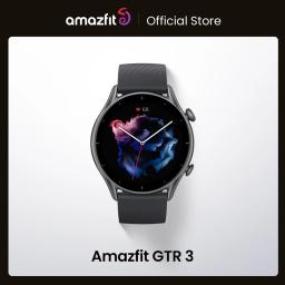 Global Version Amazfit GTR 3 GTR3 GTR-3 Smartwatch 46mm Zepp OS Alexa Built-in GPS Smart Watch for Android IOS