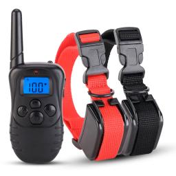 Smart Dog  Collar, Dog Training Collar with Remote,Rechargeable Waterproof Electronic Training Collar with 4 Training Modes