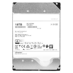 DC HC550 18TB 3.5 HDD SATA 7200RPM SATA 6Gb/s 512M Helium Sealed Enterprise 3.5" Hard Drive WUH721818ALE6L4