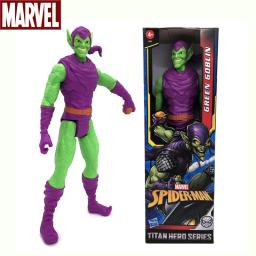 Marvel Spiderman Green Goblin Action Figure 12 Inch Norman Osborn Large Statue Model Doll Toys Collection Gifts for Friend Child