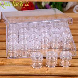 30/60/90/120 Slots Adjustable Plastic Storage Box Transparent Pill Jewelry Box Diamond Painting Accessory Tool Storage Organizer