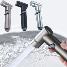 ABS Spray Shower Head  High Pressure Handheld Toilet Bidet Spray Cleaning Hygienic Shower Nozzle Bathroom Accessories ﻿