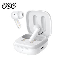 QCY T13 ANC Wireless Earphones Bluetooth 5.3 Active Noise Cancellation -28dB Headphone Fast Charge Earbuds 4 Mics ENC Headset