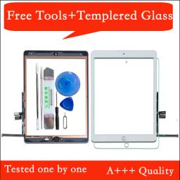 10.2" For iPad 9 Touch Screen Digitizer Glass 2021 A2602 A2603 A2604 A2605 With Home Button and Flex cable +Tools+Tempered Glass