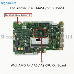 NM-C171 For Lenovo S145-14AST S145-15AST Laptop Motherboard With AMD A4-9125 A6-9225 A9-9425 CPU DDR4 Fru:5B20S41893 5B20S41905