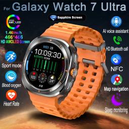 New Samsung Galaxy Watch Ultra New GPS Tracking Smart Watch Men's Amoled Screen Heart Rate Bluetooth Call NFC Sports Smart Watch