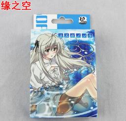 NEW 54pcs Boxed cards Anime Yosuga no Sora Kasugano Sora cartoon Cosplay Board Game Cards Hardcover poker toyS gift