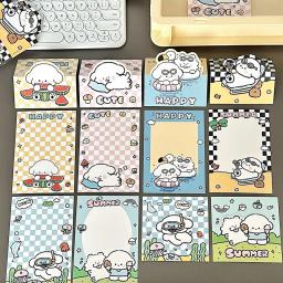 20 Sets Lele Beans Packaging Card Head Card back Girl Out Card Small Card Decoration Bottom Card Mailing Card Greeting Card