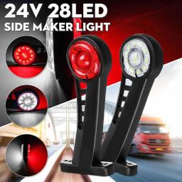 24 volt Truck Trailer Lights Side Lights Rear Lights 24v LED Lights Truck  Side Marker Lighting Outline Marker Truck Light Van