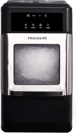 New EFIC235-AMZ Countertop Crunchy Chewable Nugget Ice Maker, 44lbs per day, Self Cleaning Function