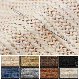 90x140cm Eco-Friendly PP Raffia Woven Fabric Breathable Handmade DIY Hand Knitting Handbag Straw Bag Material Fabric