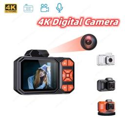 4K 48MP Digital Camera AF Smart Focus 18X Zoom Digital Camcorder Dual Lens CMOS Lmage Sensor Taking Photos Sport Video Recorder