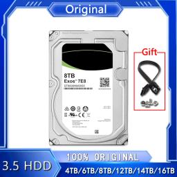 Original 4TB 6TB 8TB 12TB 14TB 16TB Enterprise Capacity 3.5 HDD 7200RPM SATA 6Gbps 256 MB Cache Internal Bare Drive